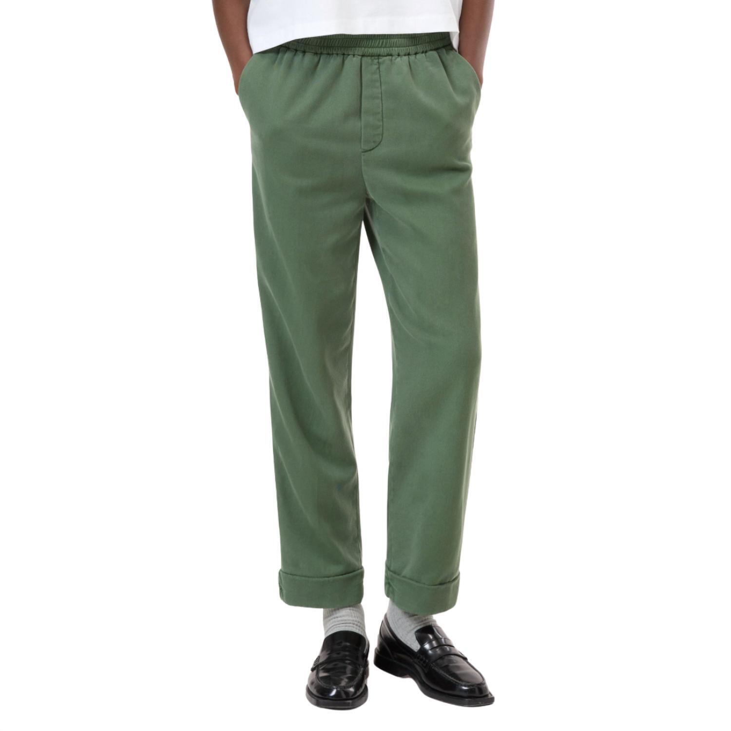 New Closed Sondra Pant In Moss Green